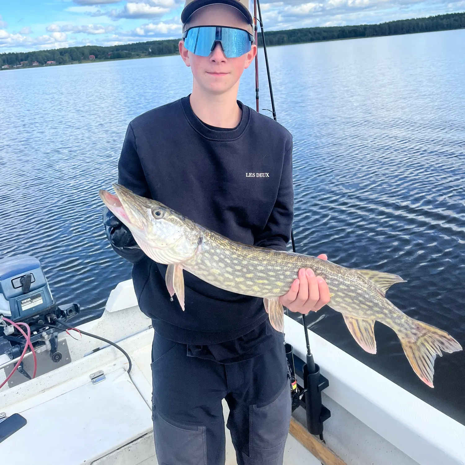 Northern pike caught on Fishbrain
