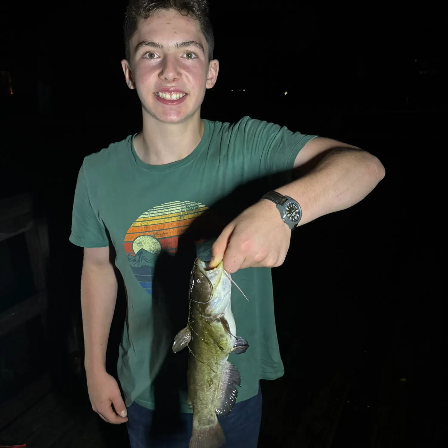 Yellow bullhead caught on Fishbrain