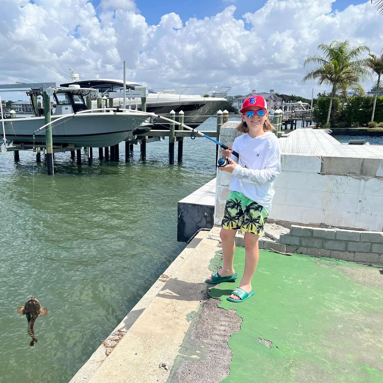 recently logged catches