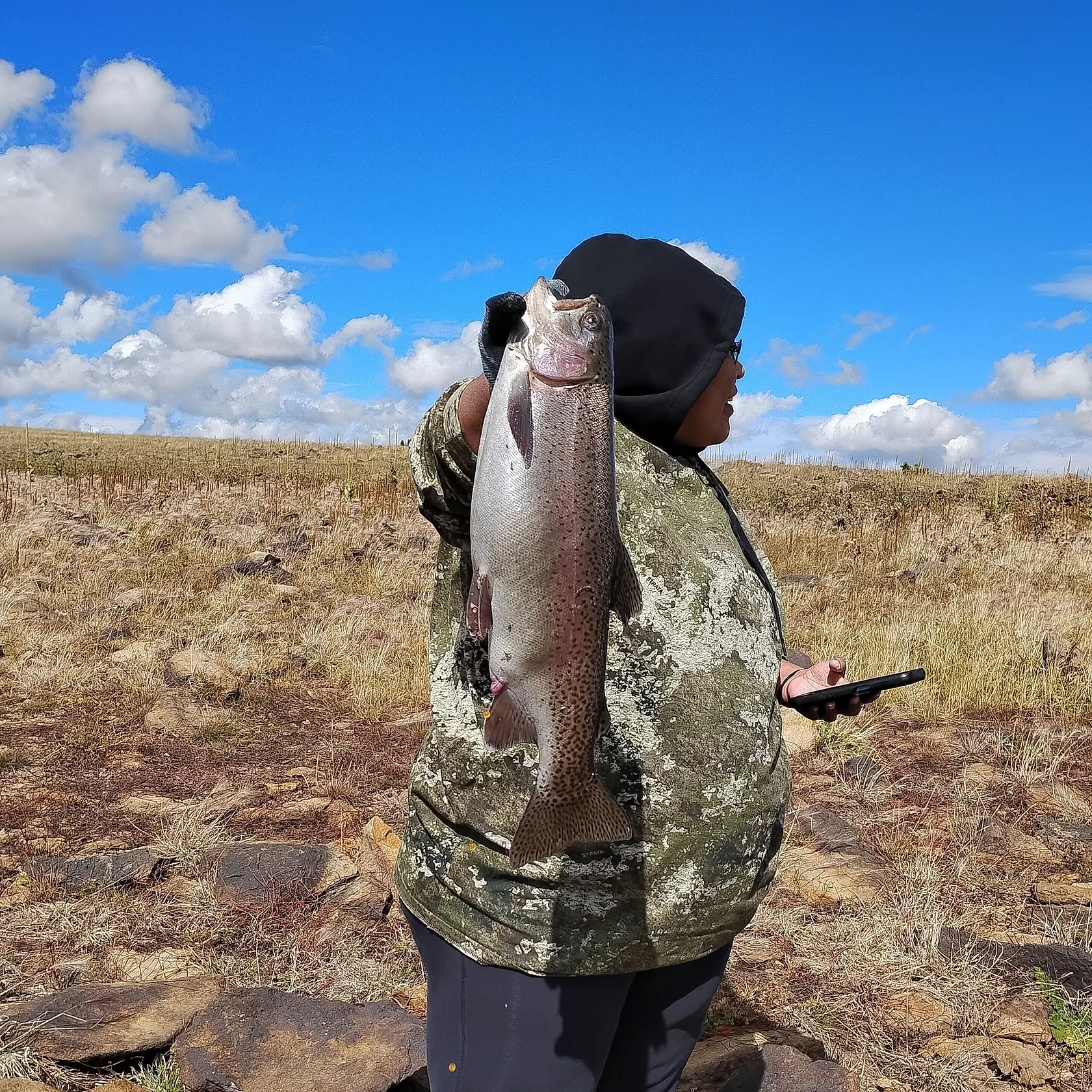 Cutbow caught on Fishbrain