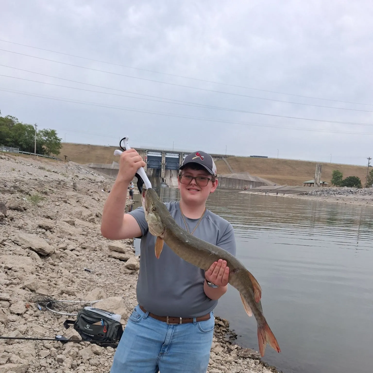 Muskie caught on Fishbrain