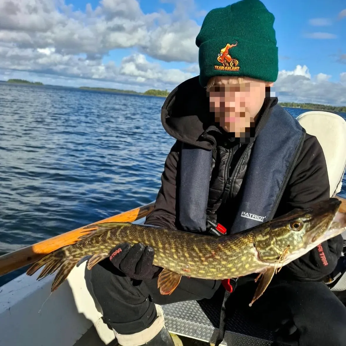 Northern pike caught on Fishbrain