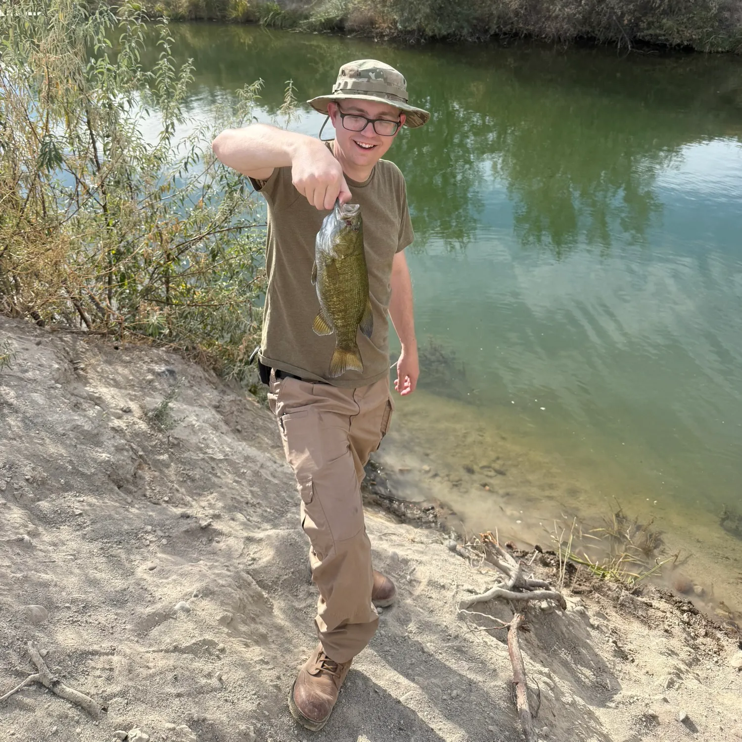 Smallmouth bass caught on Fishbrain