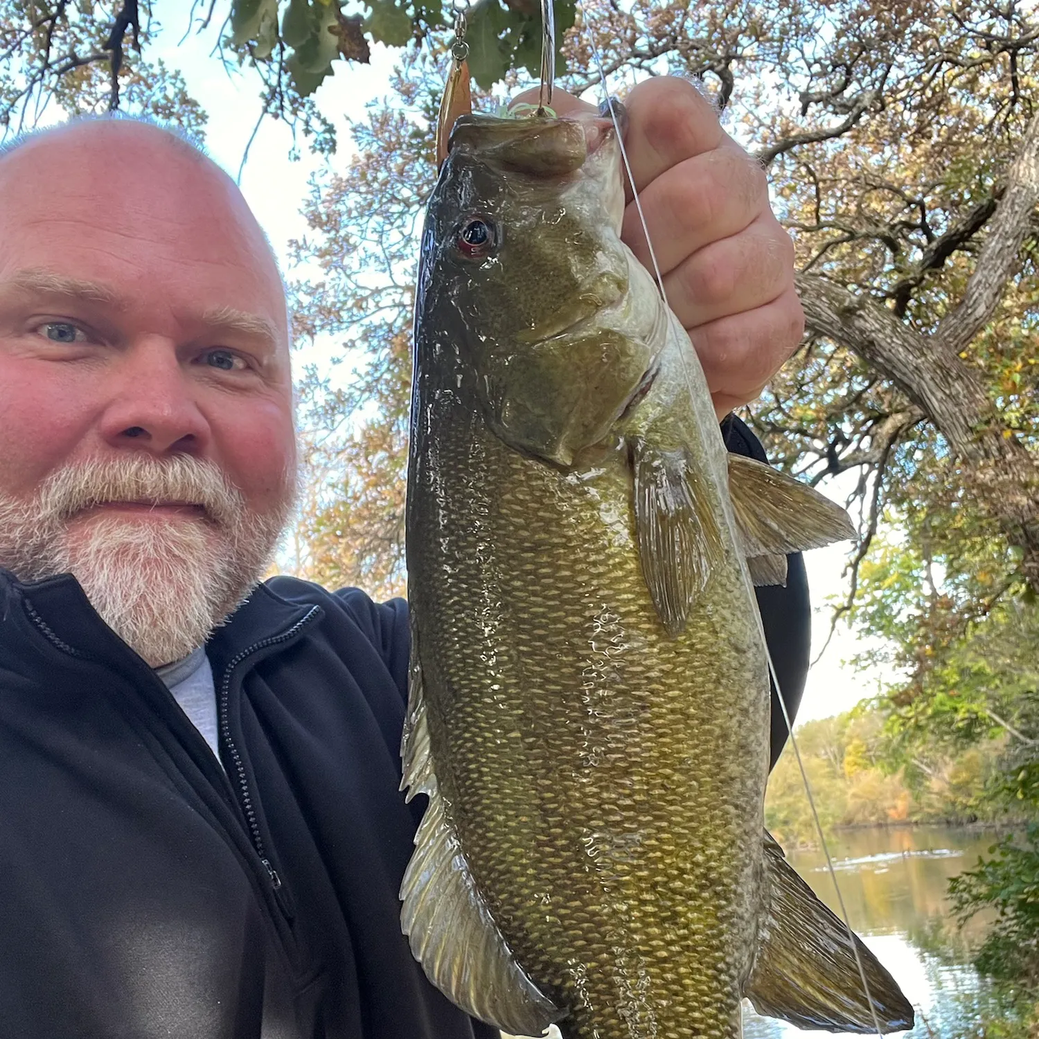 Smallmouth bass caught on Fishbrain