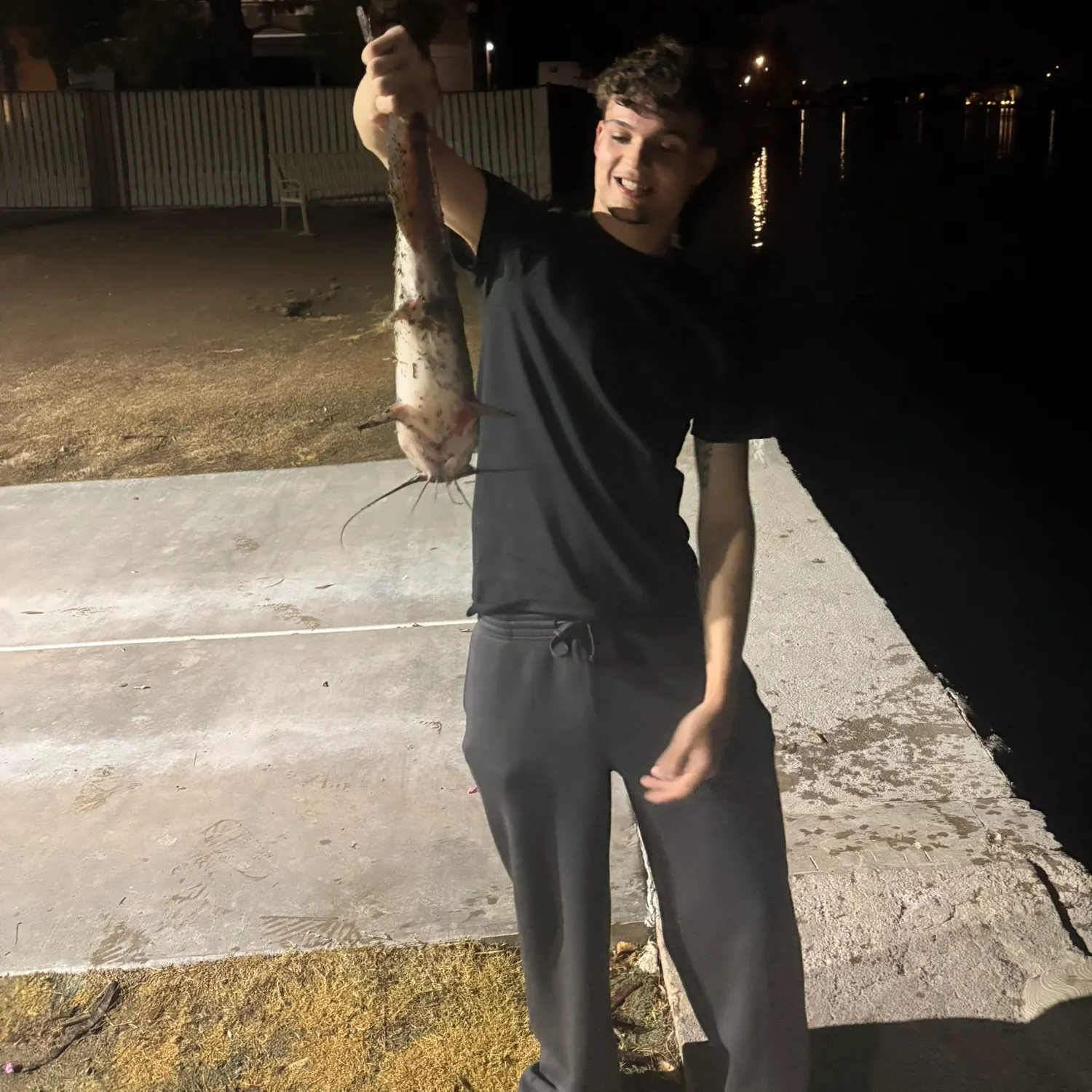 Channel catfish caught on Fishbrain