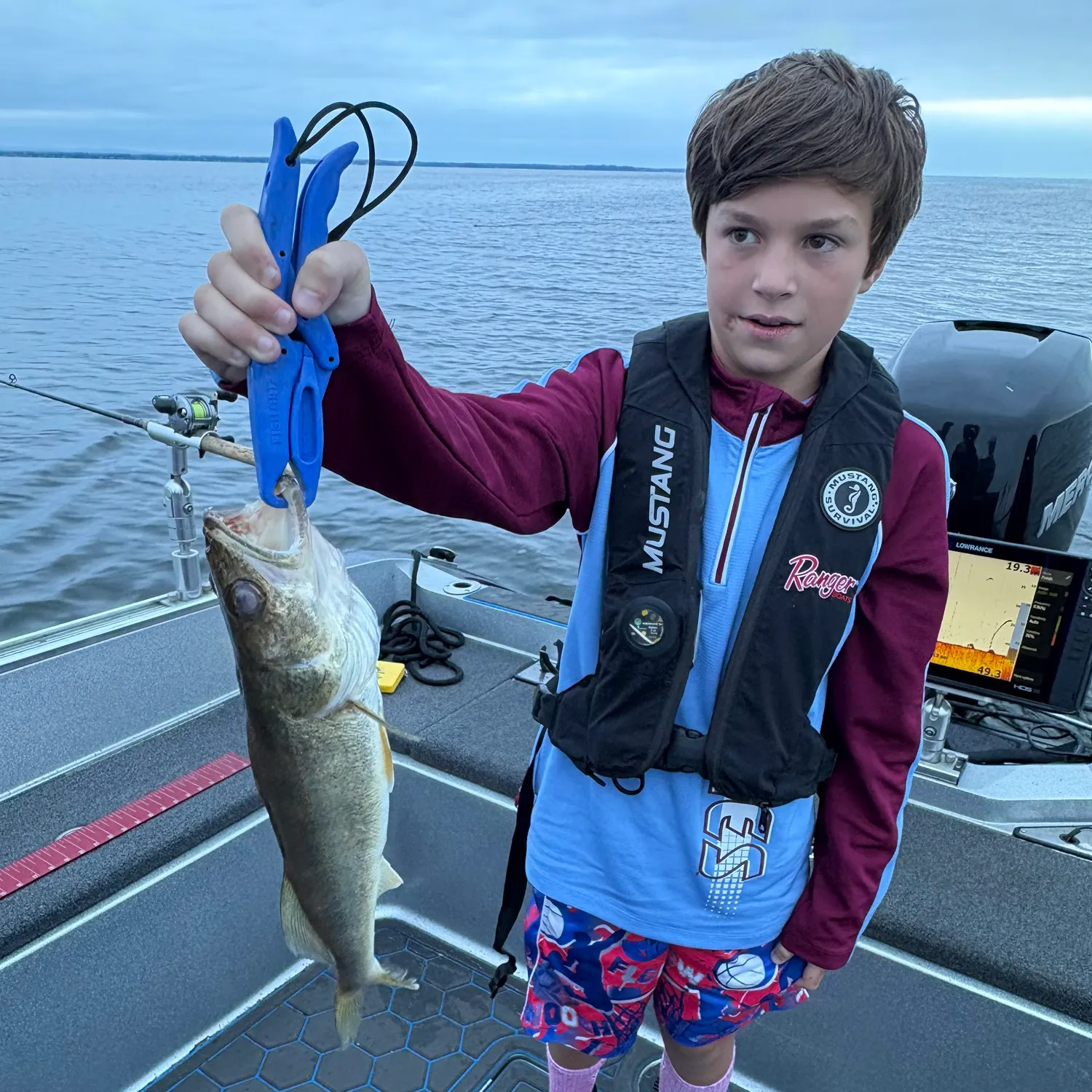 Walleye caught on Fishbrain