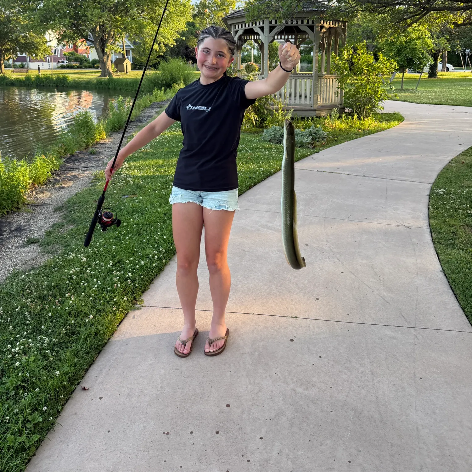 recently logged catches