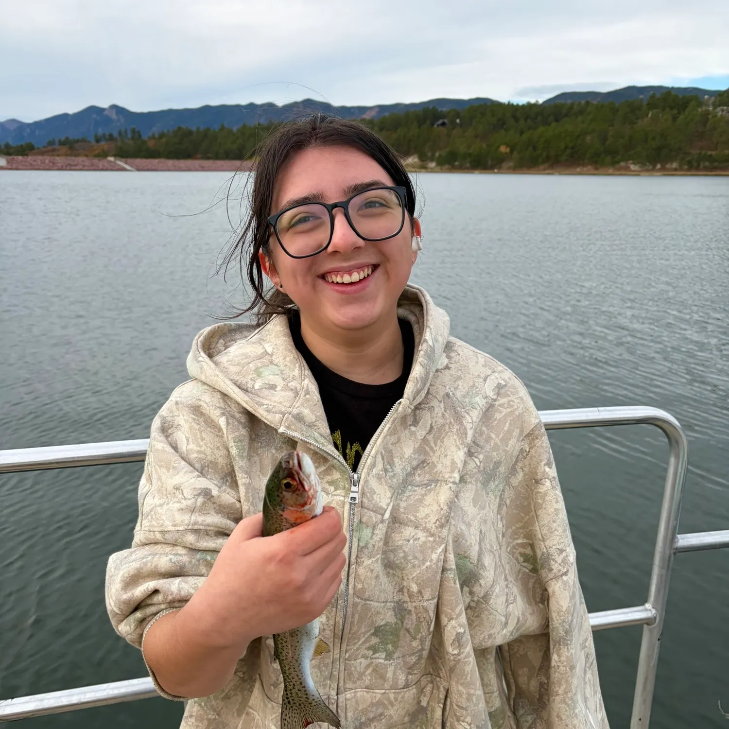 Rainbow trout caught on Fishbrain