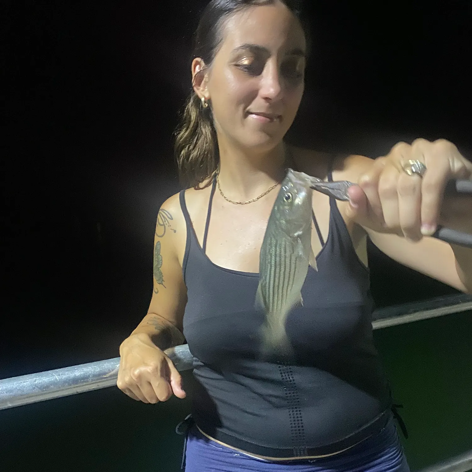Striped bass caught on Fishbrain
