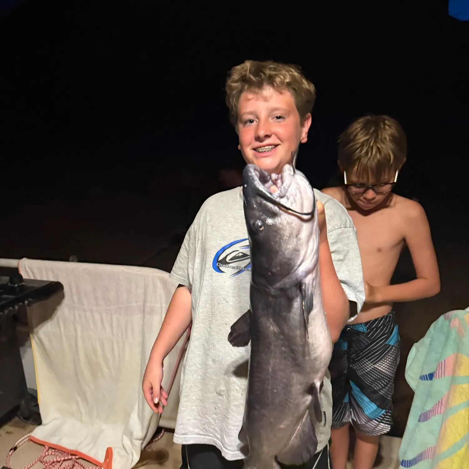 Channel catfish caught on Fishbrain