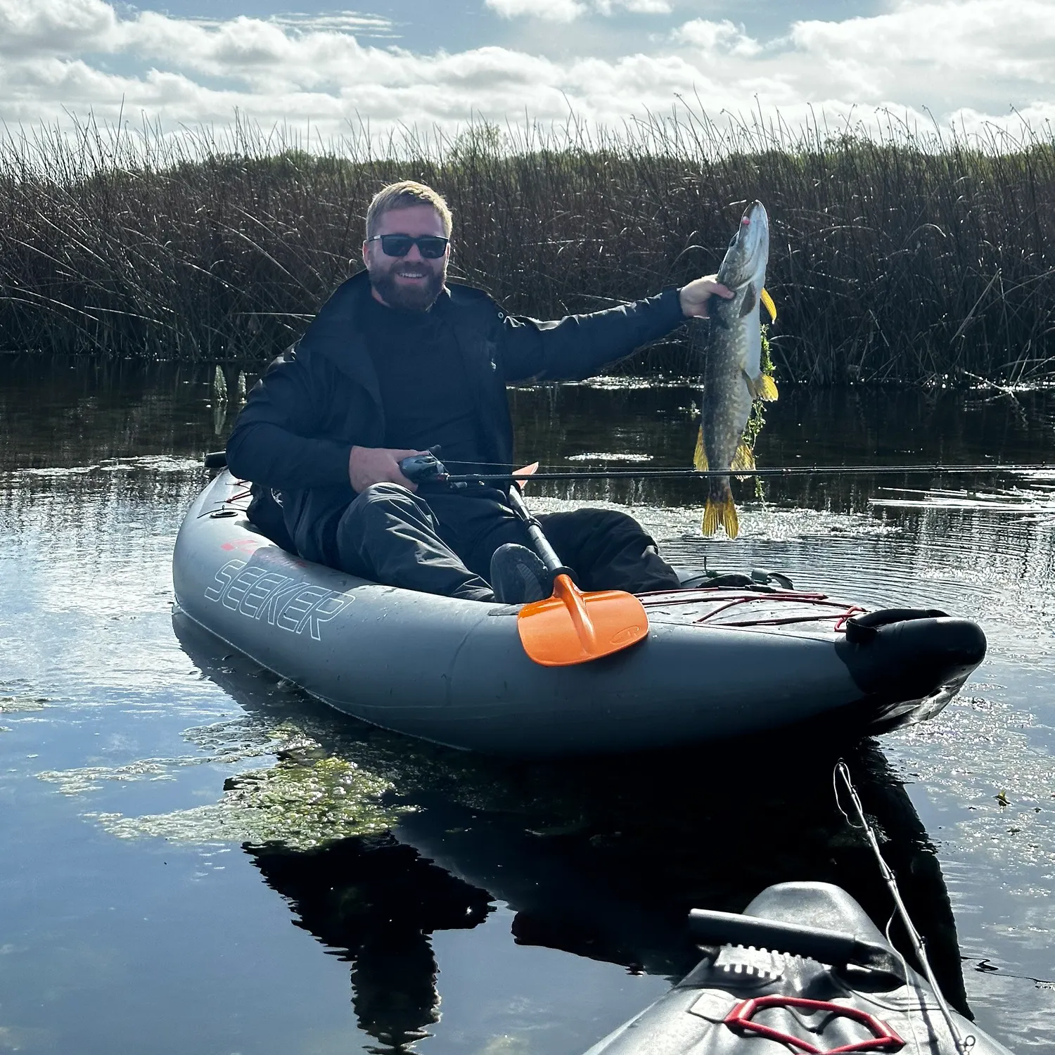 Northern pike caught on Fishbrain