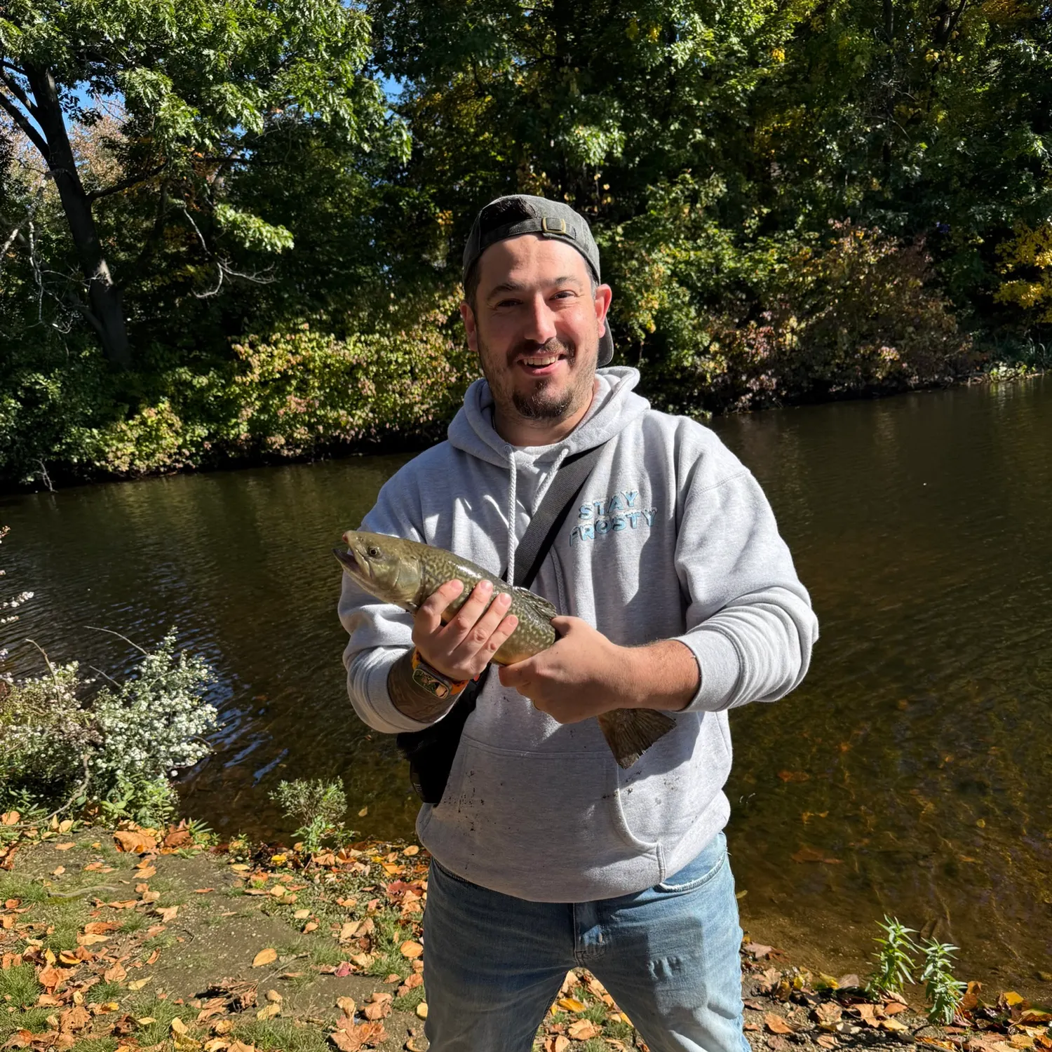 Rainbow trout caught on Fishbrain
