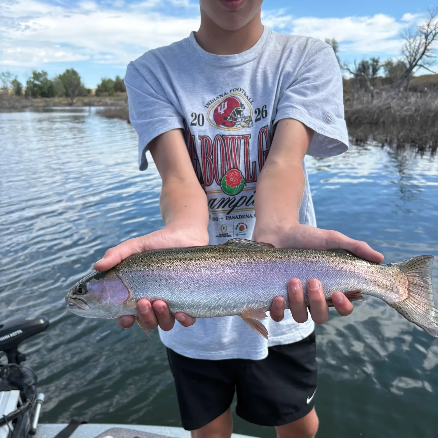 Rainbow trout caught on Fishbrain