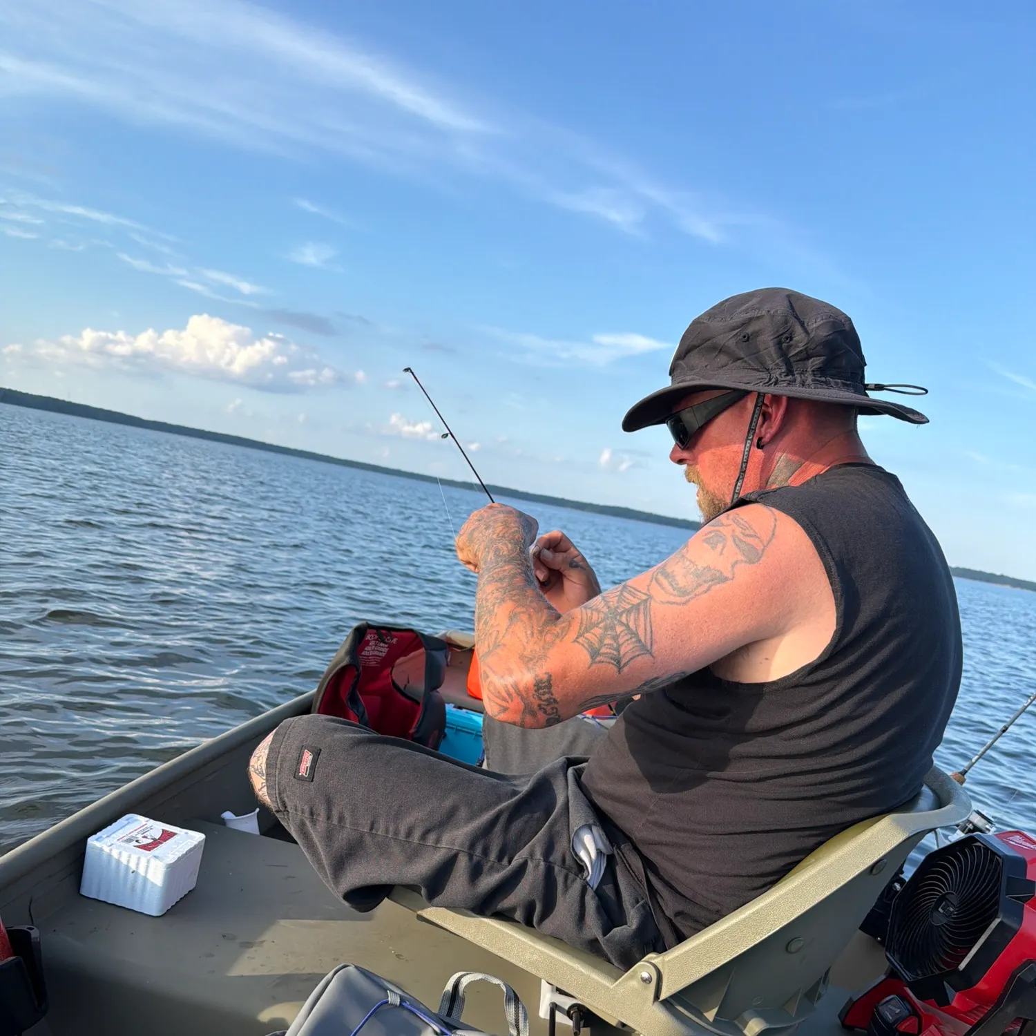 recently logged catches