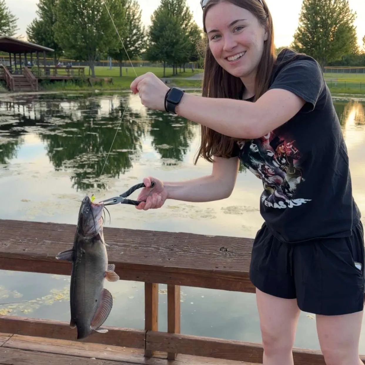 recently logged catches