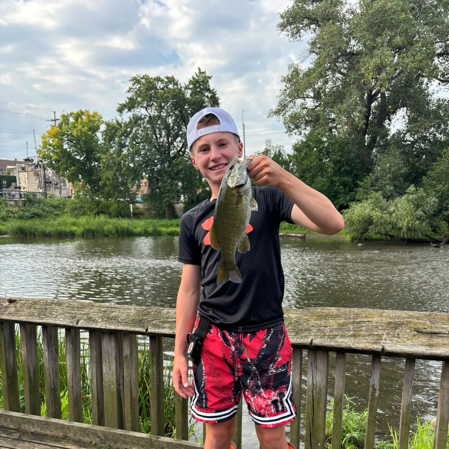 Smallmouth bass caught on Fishbrain