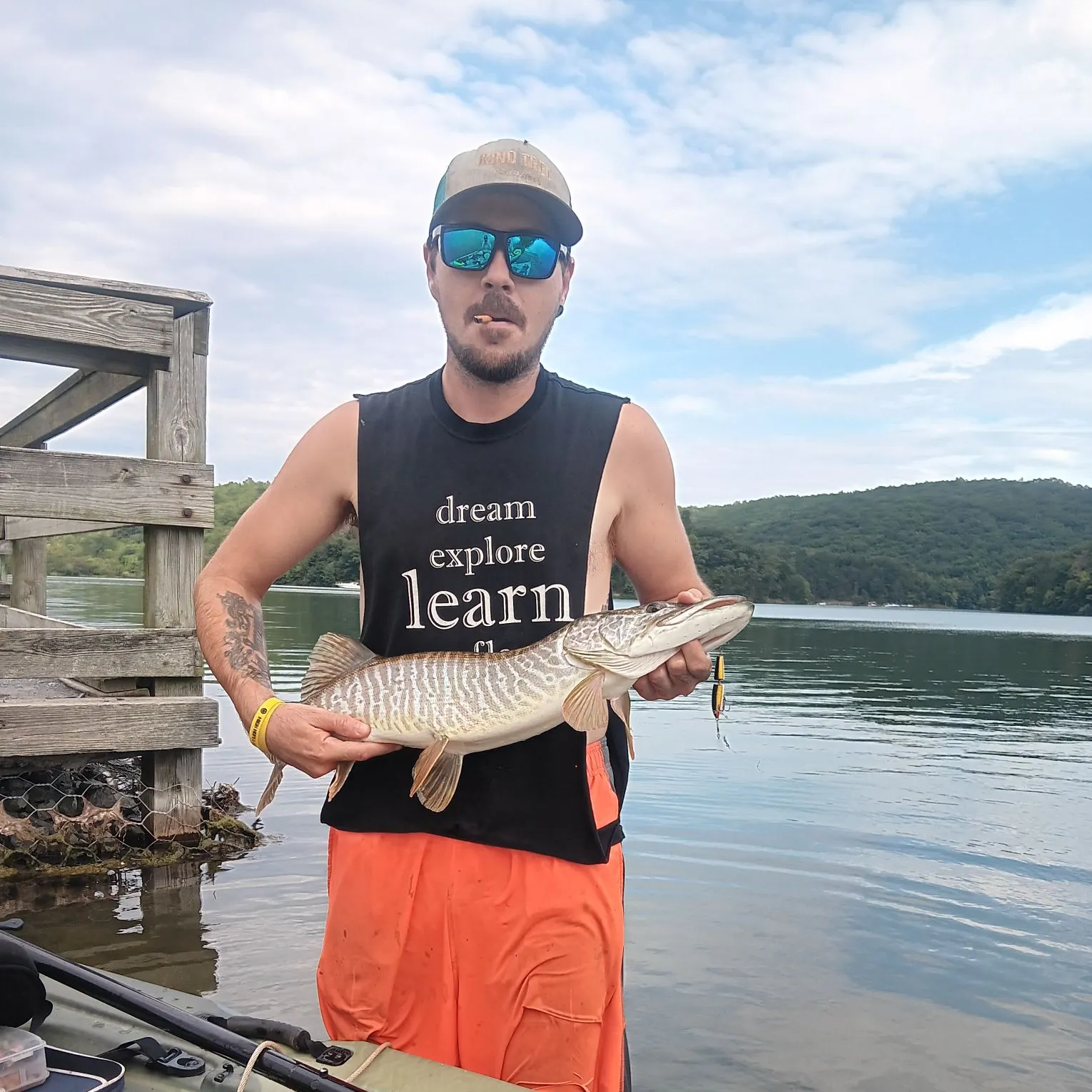 Muskie caught on Fishbrain