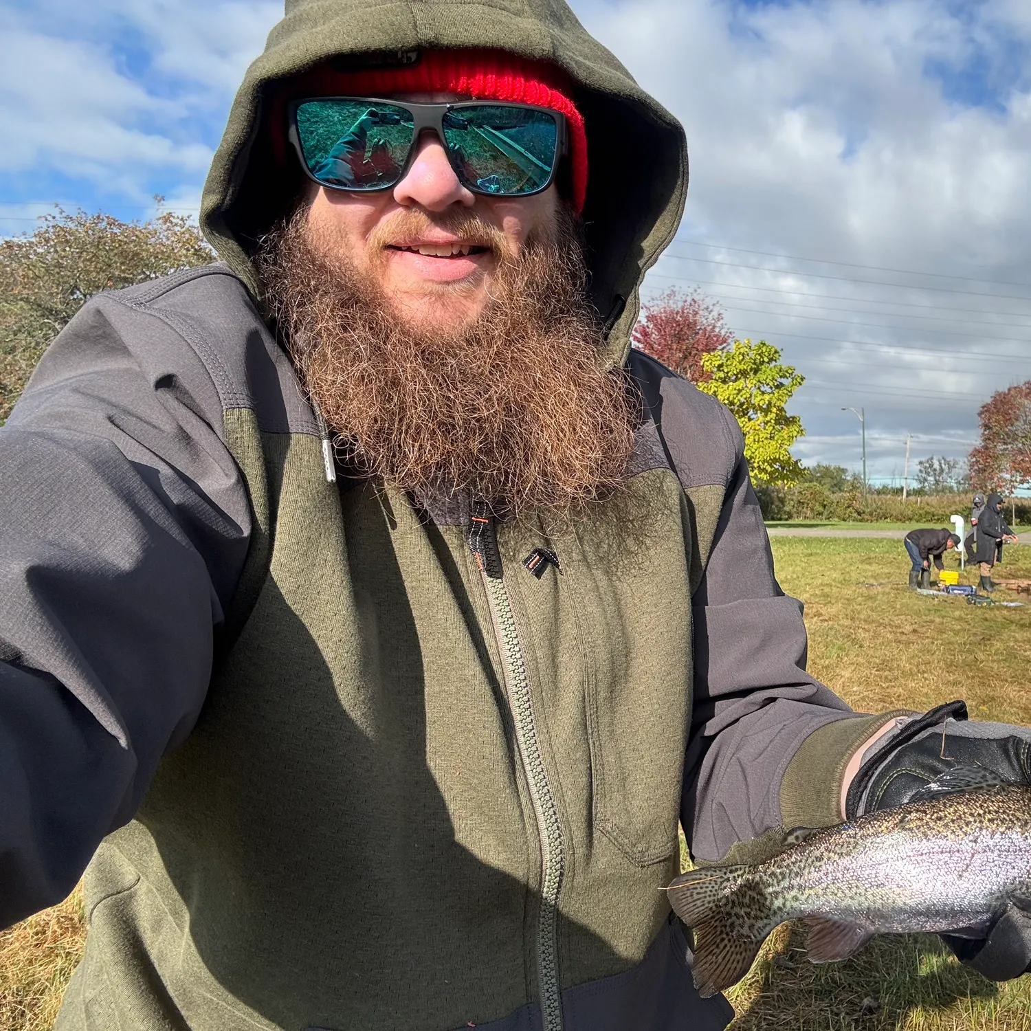 Rainbow trout caught on Fishbrain