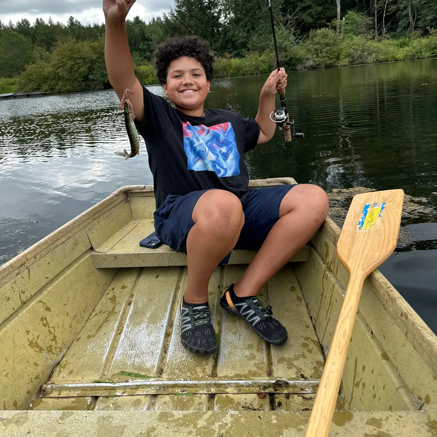Northern pike caught on Fishbrain
