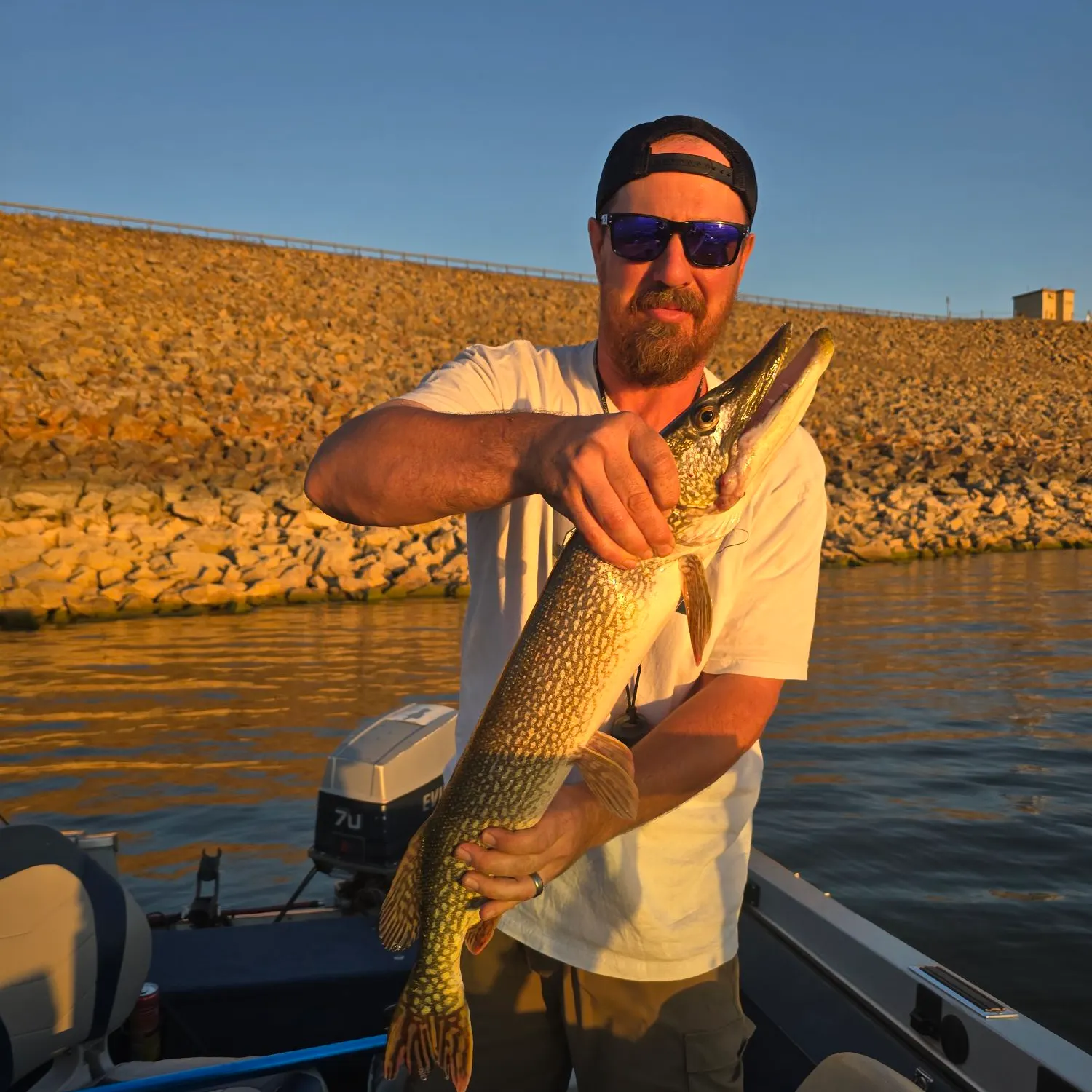 Northern pike caught on Fishbrain