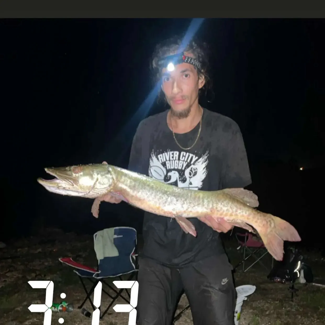 Muskie caught on Fishbrain