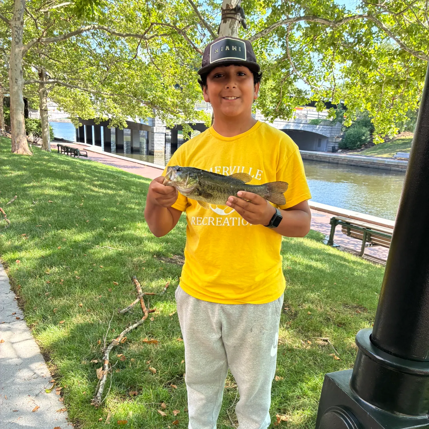 recently logged catches