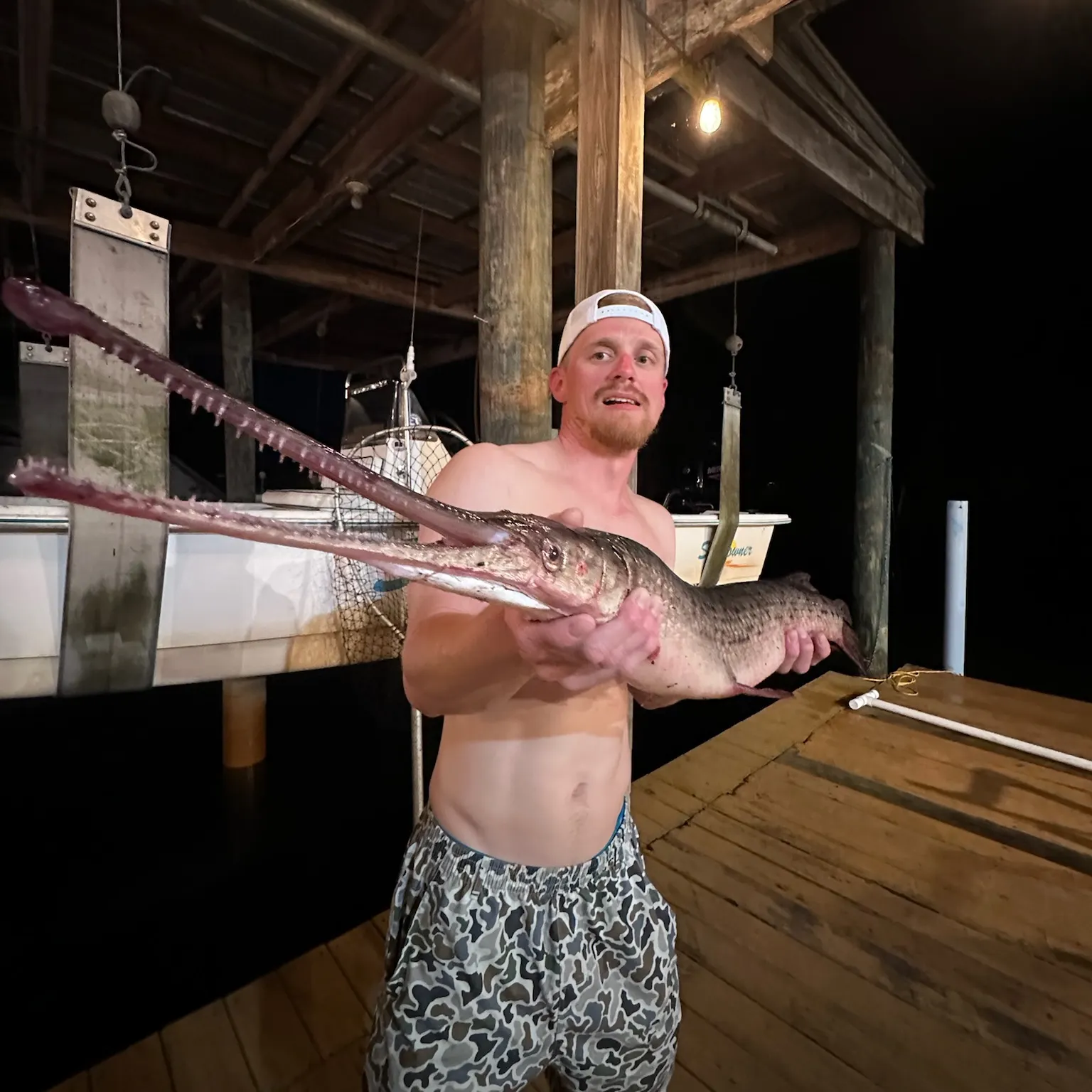 The most recent Longnose gar catches on Fishbrain