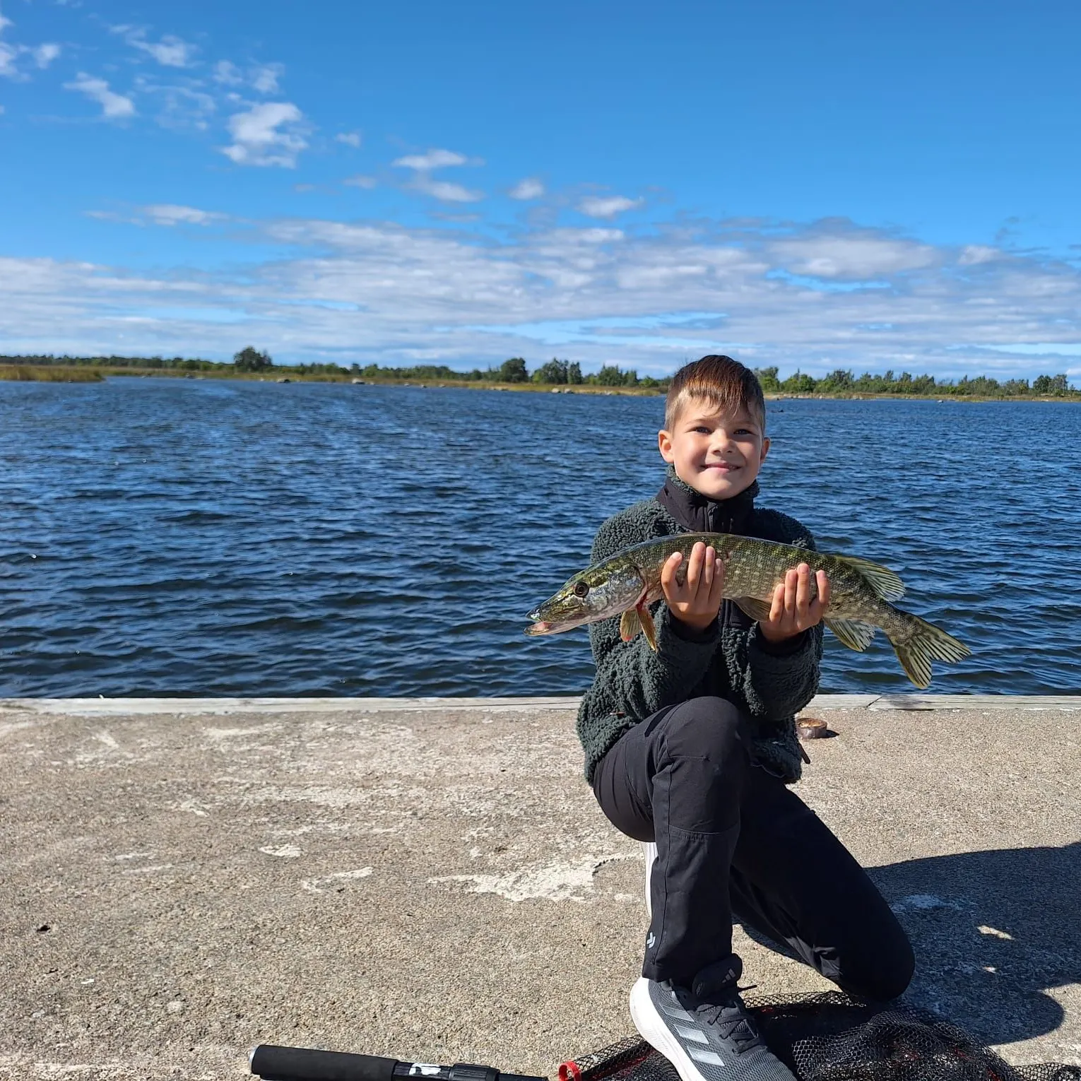 Northern pike caught on Fishbrain