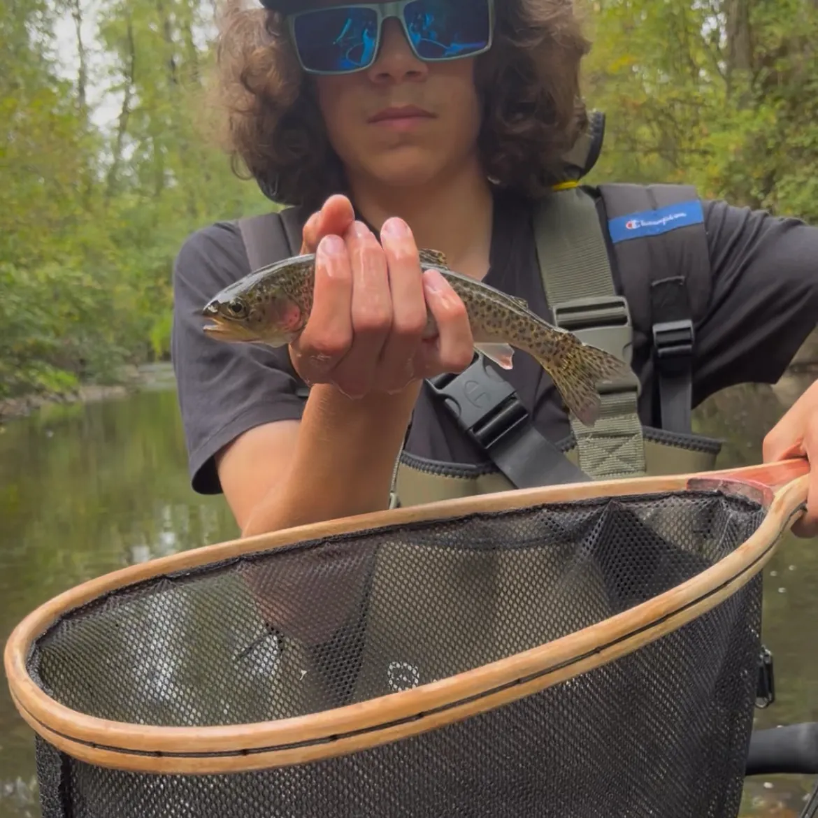 Coastal cutthroat trout caught on Fishbrain