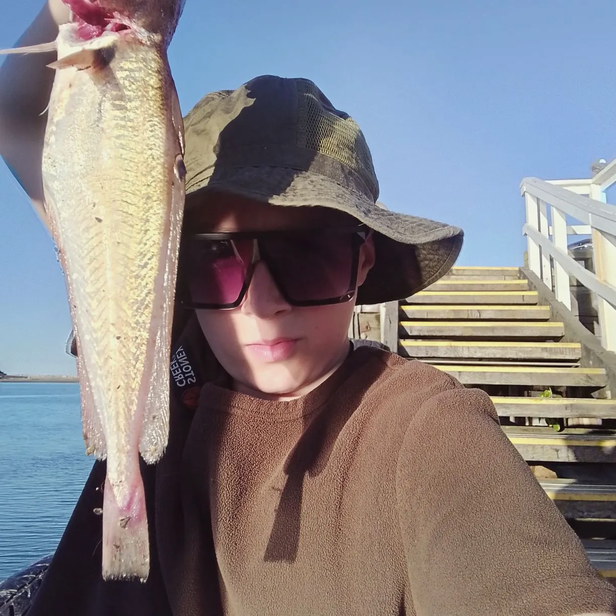 Red codling caught on Fishbrain