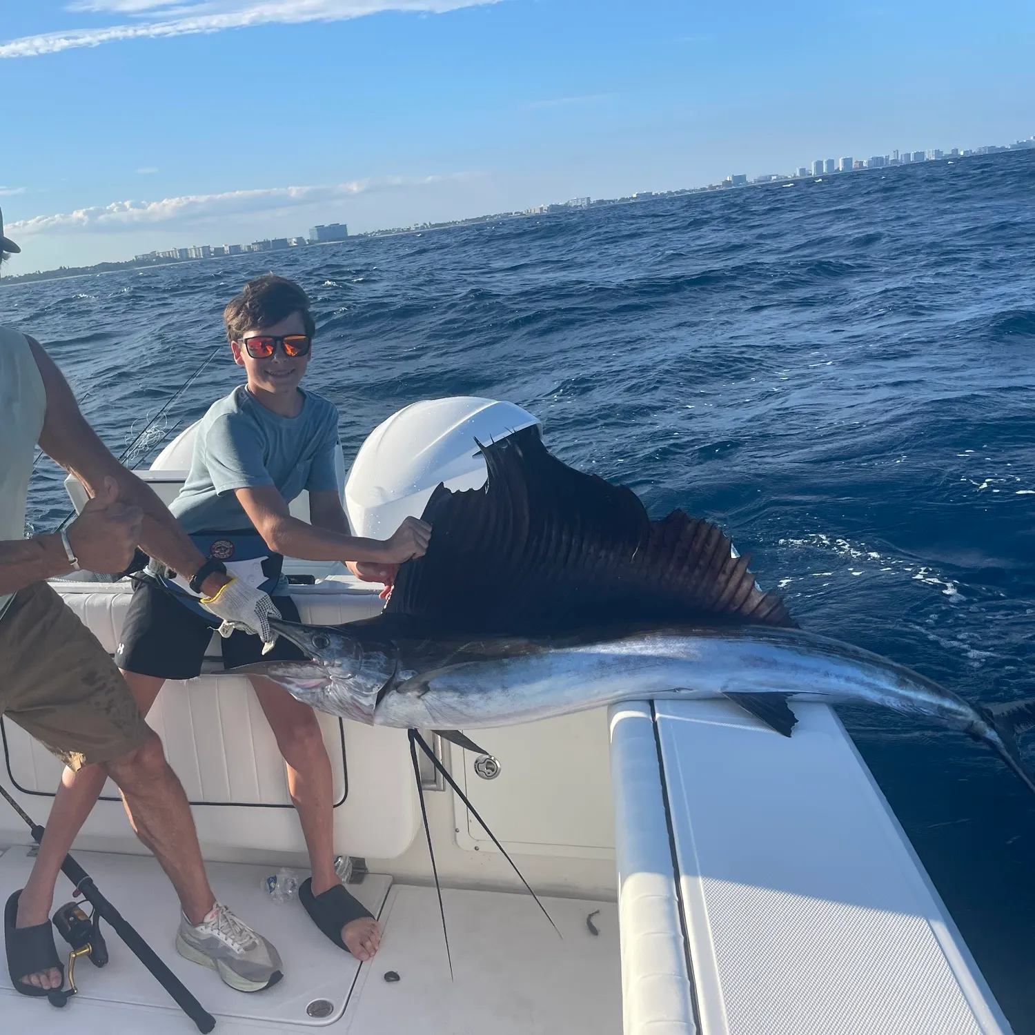 Atlantic sailfish caught on Fishbrain