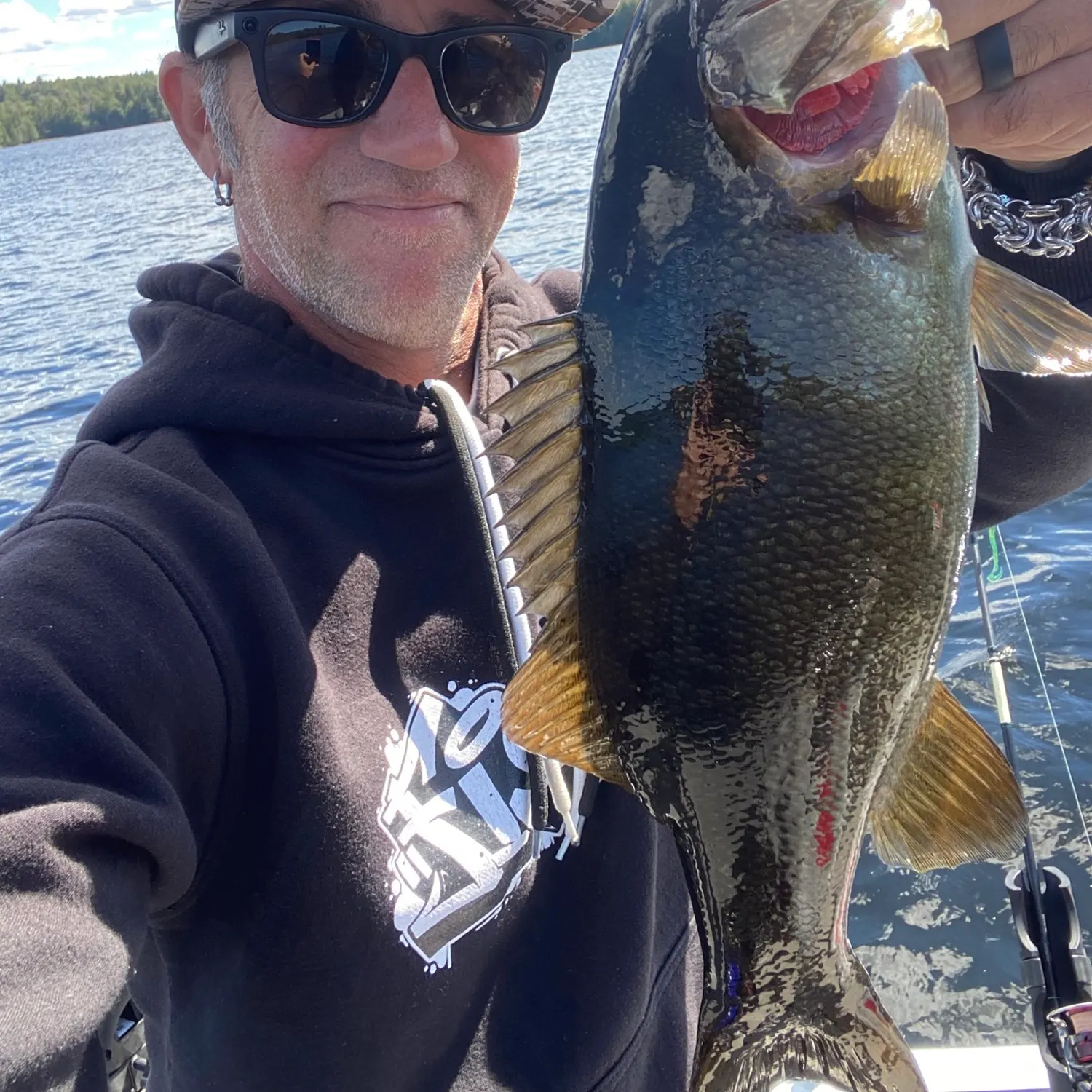 Smallmouth bass caught on Fishbrain