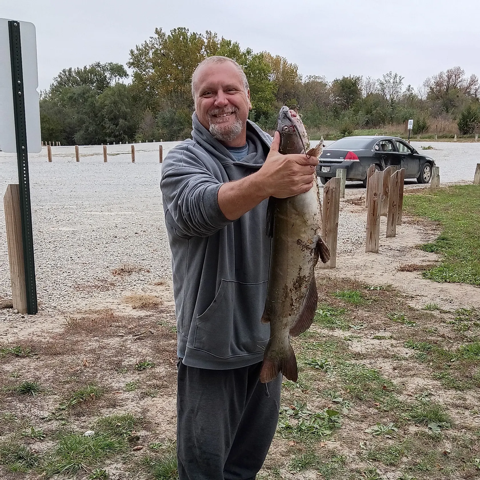 Channel catfish caught on Fishbrain