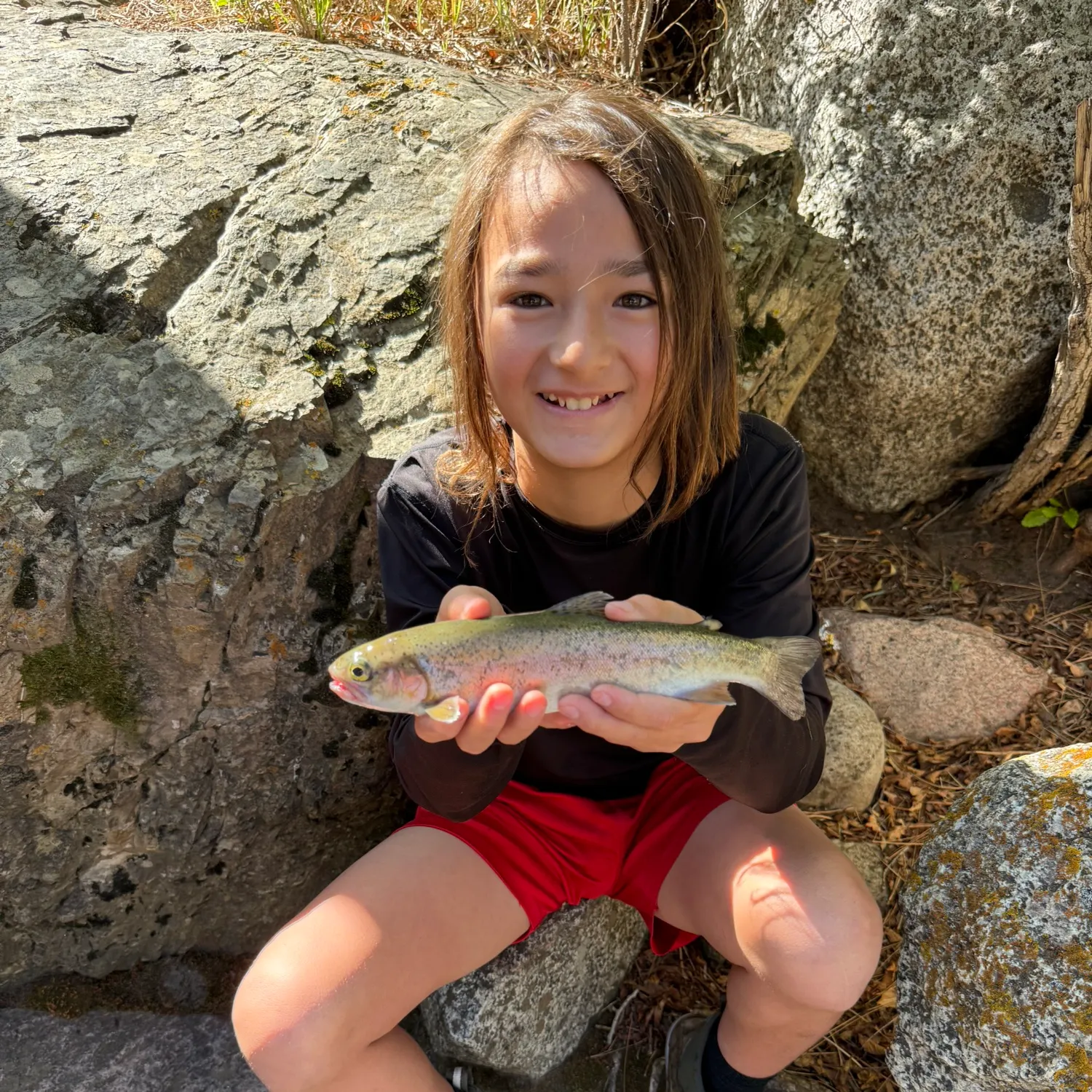 Rainbow trout caught on Fishbrain