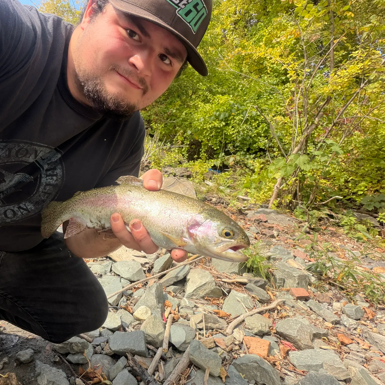 Rainbow trout caught on Fishbrain