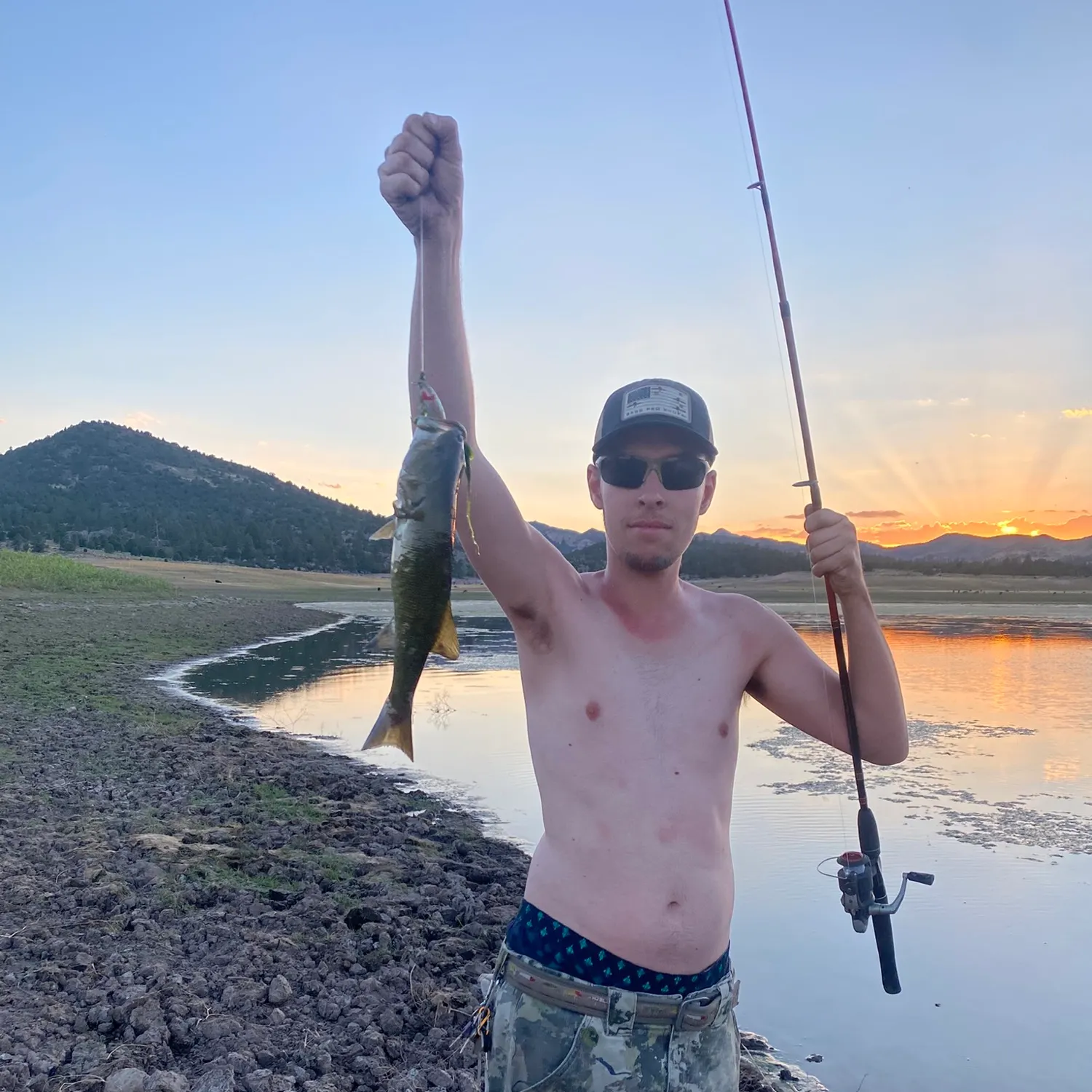 Smallmouth bass caught on Fishbrain