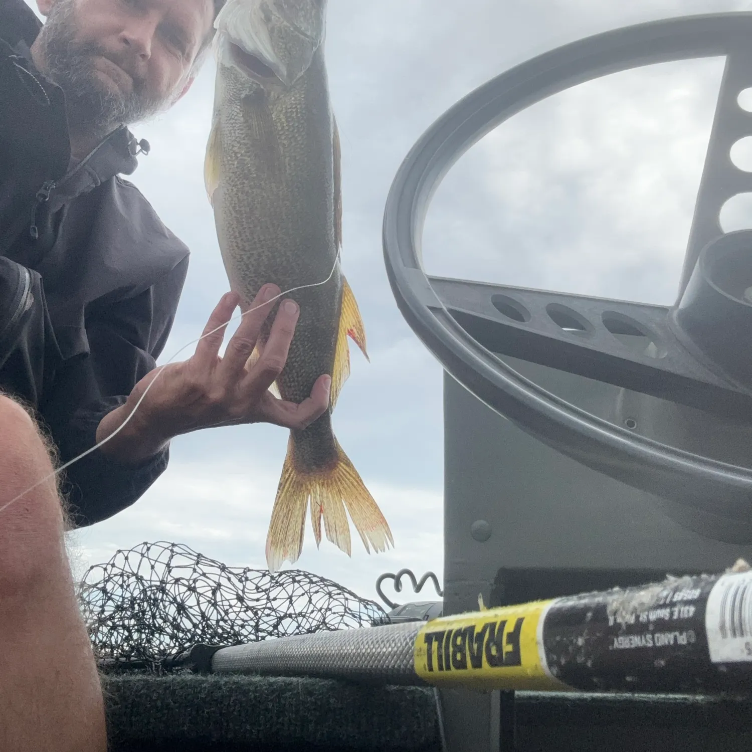 Walleye caught on Fishbrain