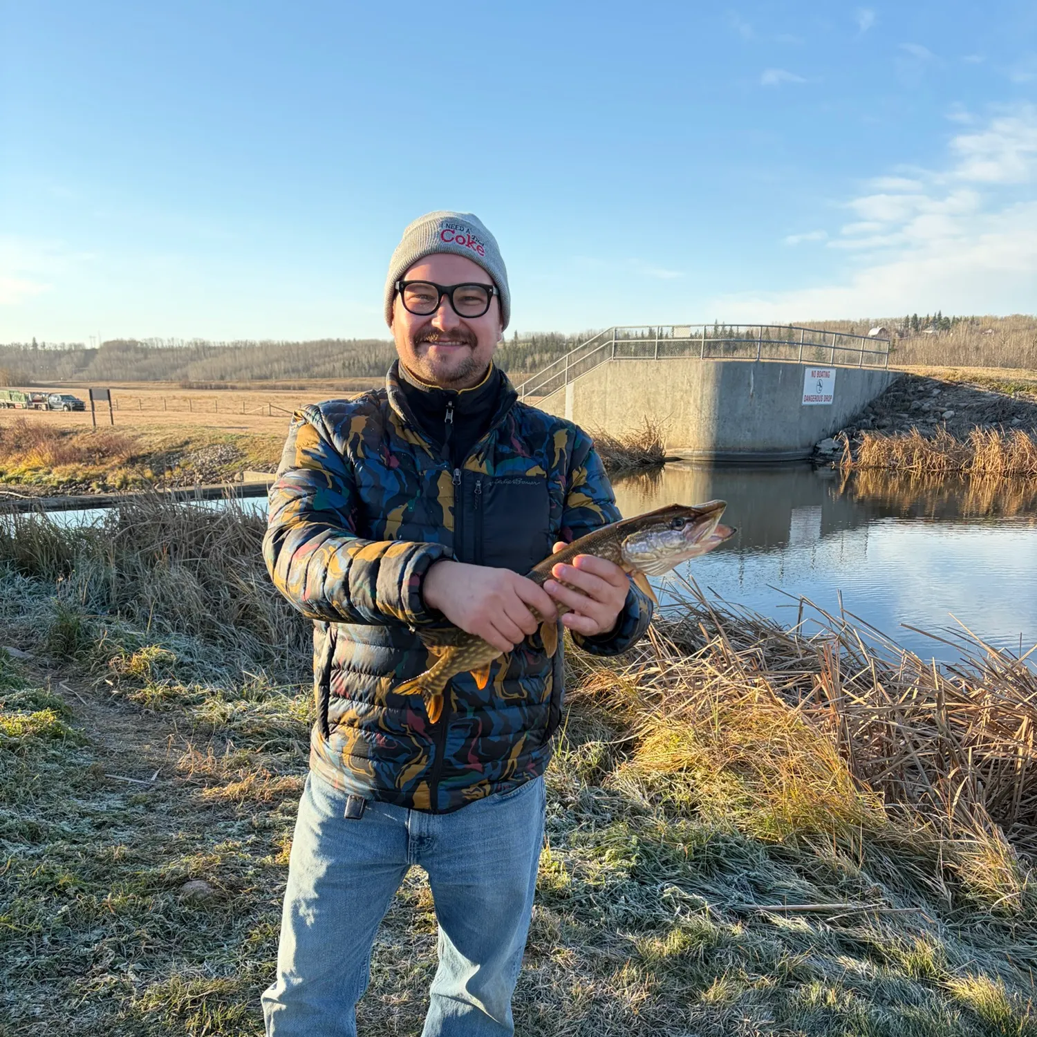 Northern pike caught on Fishbrain