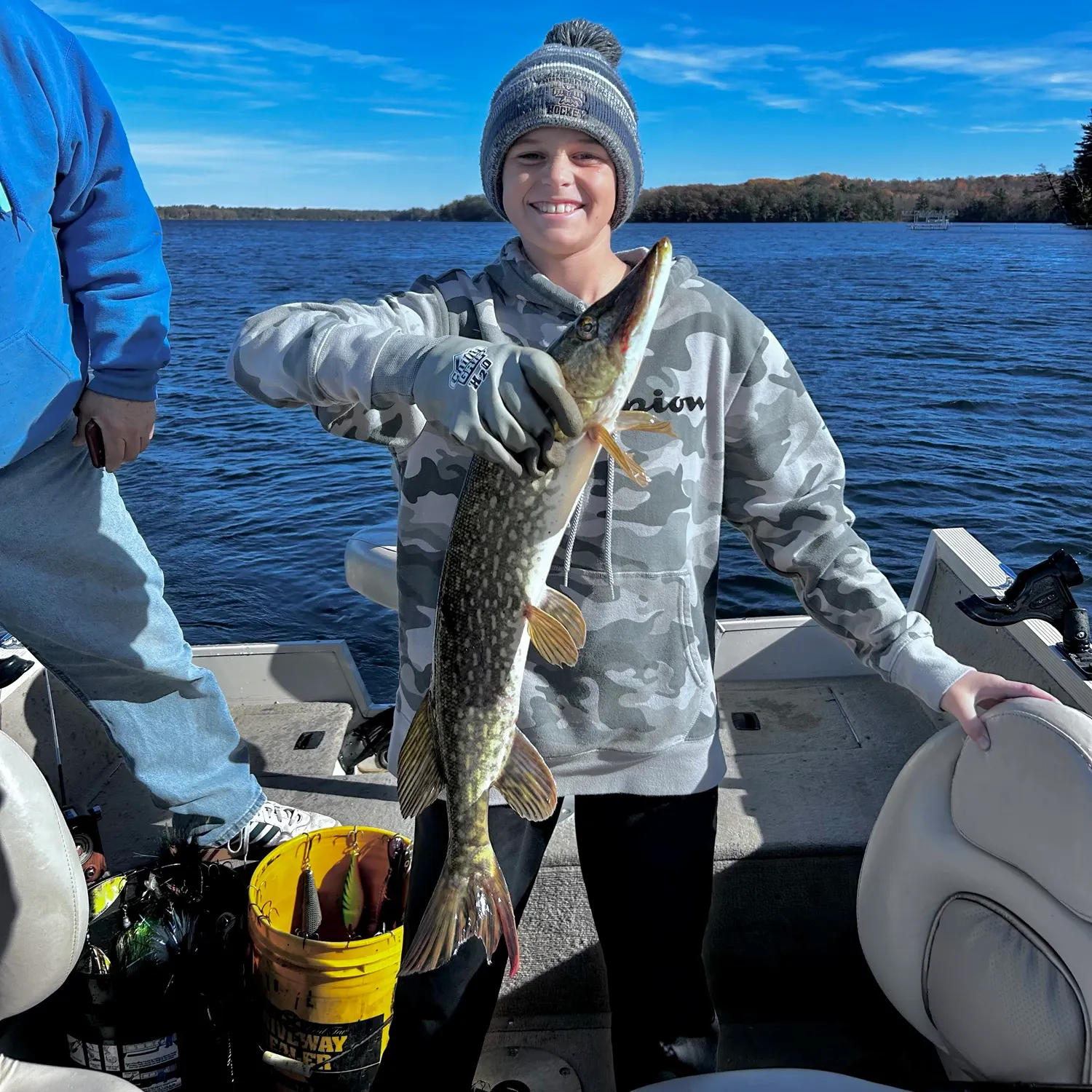 Northern pike caught on Fishbrain