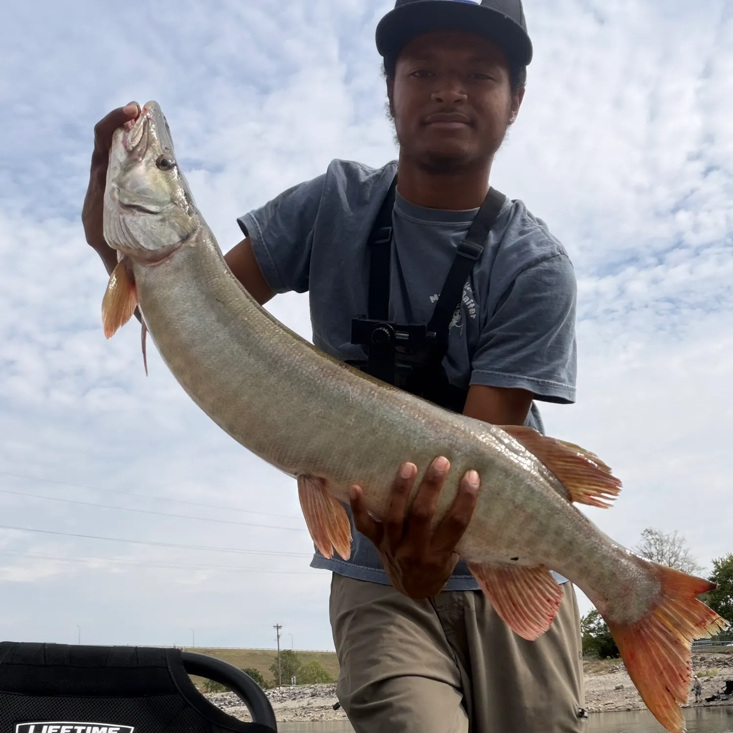 Muskie caught on Fishbrain