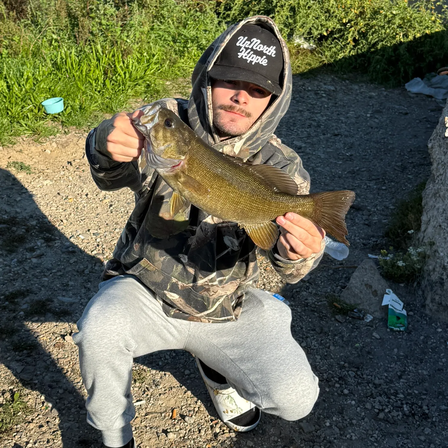 Smallmouth bass caught on Fishbrain