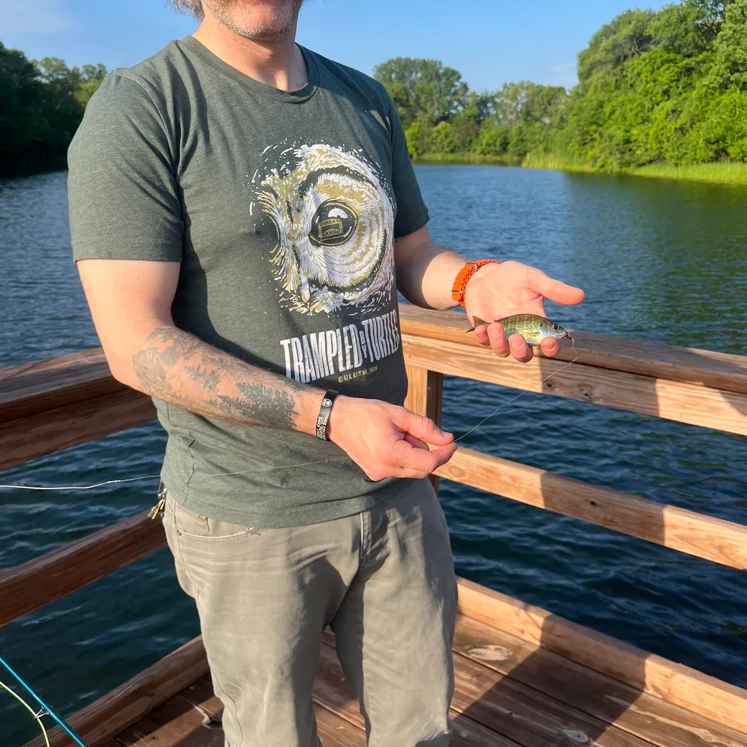 recently logged catches