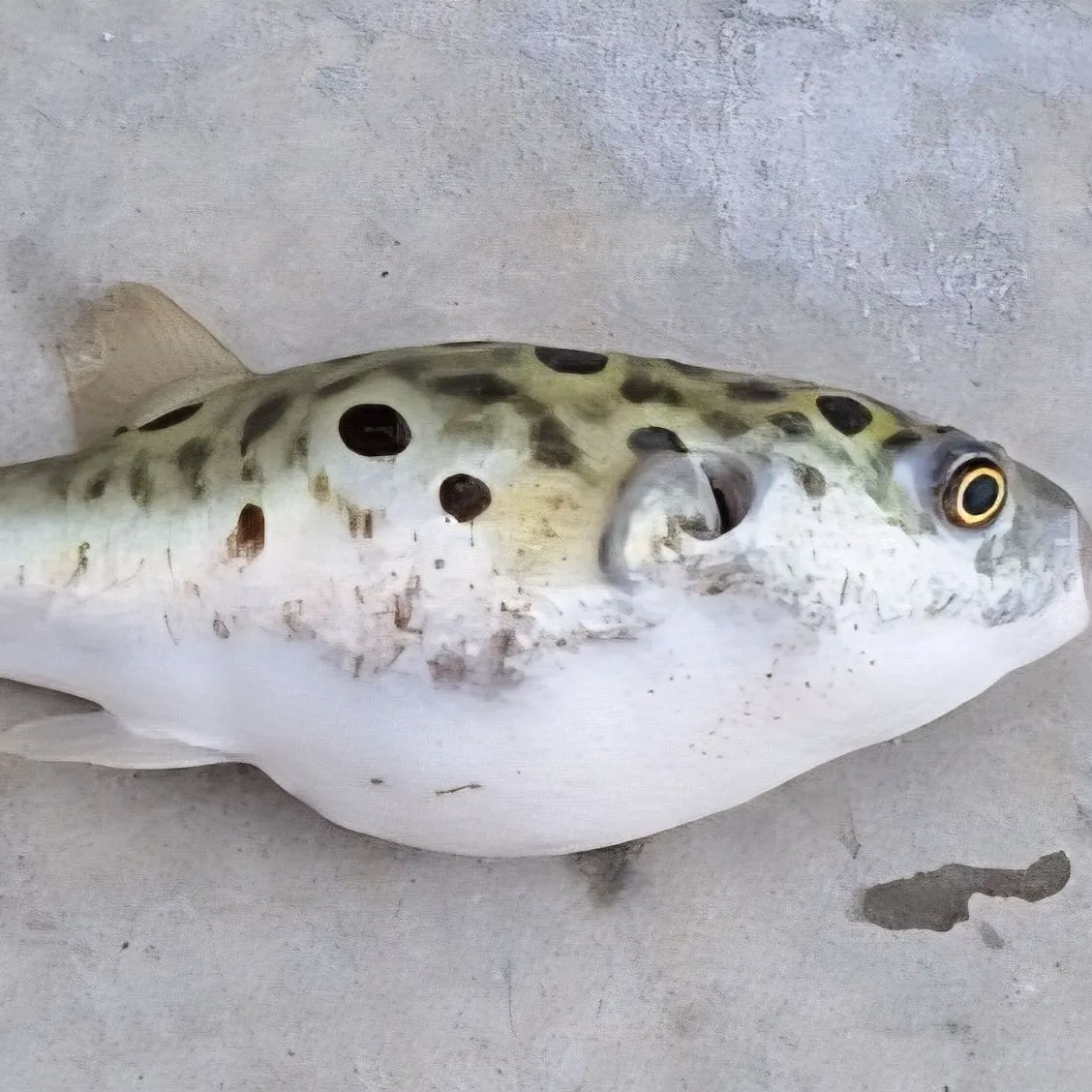 The most recent Panther puffer catches on Fishbrain