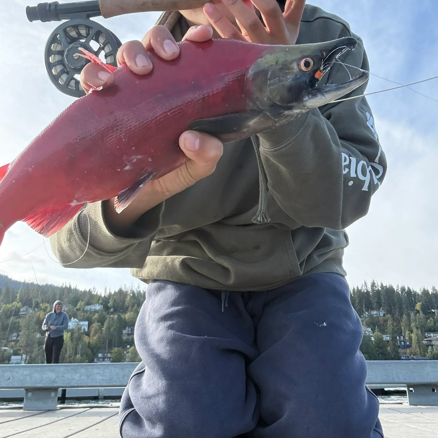 Kokanee salmon caught on Fishbrain