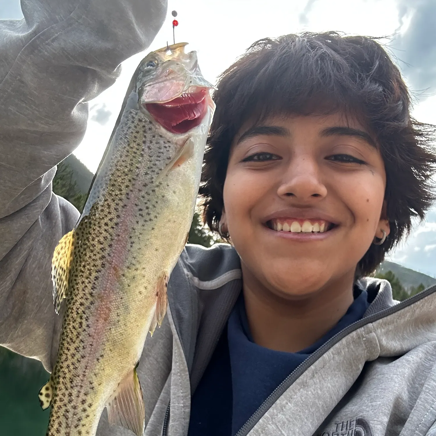 Rainbow trout caught on Fishbrain
