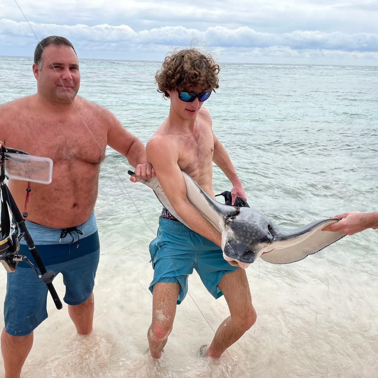 The most popular recent Spotted eagle ray catch on Fishbrain