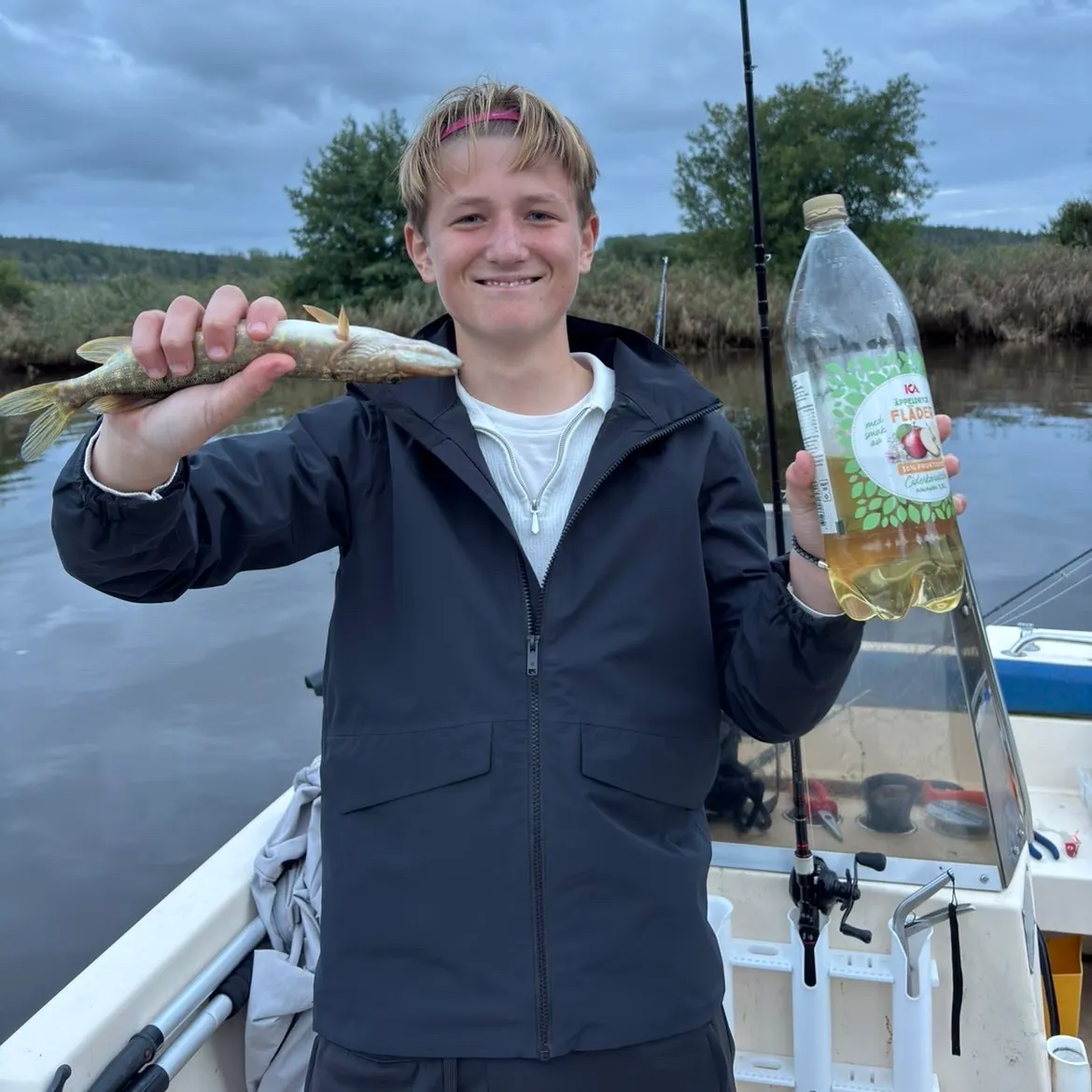 Northern pike caught on Fishbrain