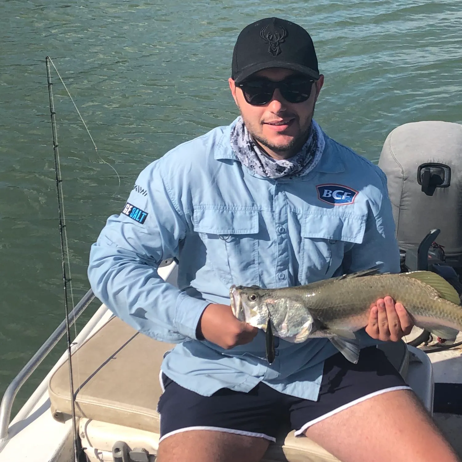 Barramundi caught on Fishbrain