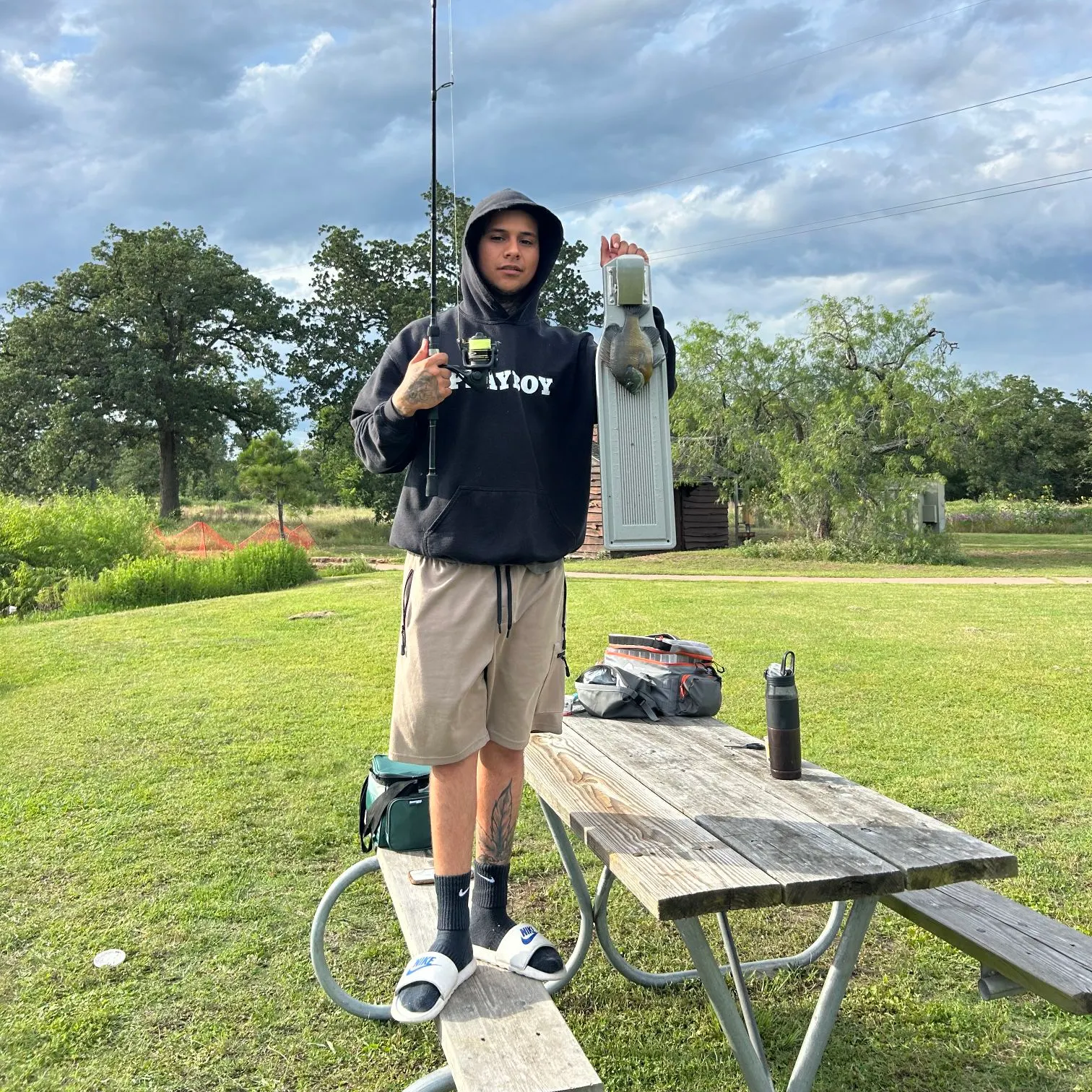 recently logged catches