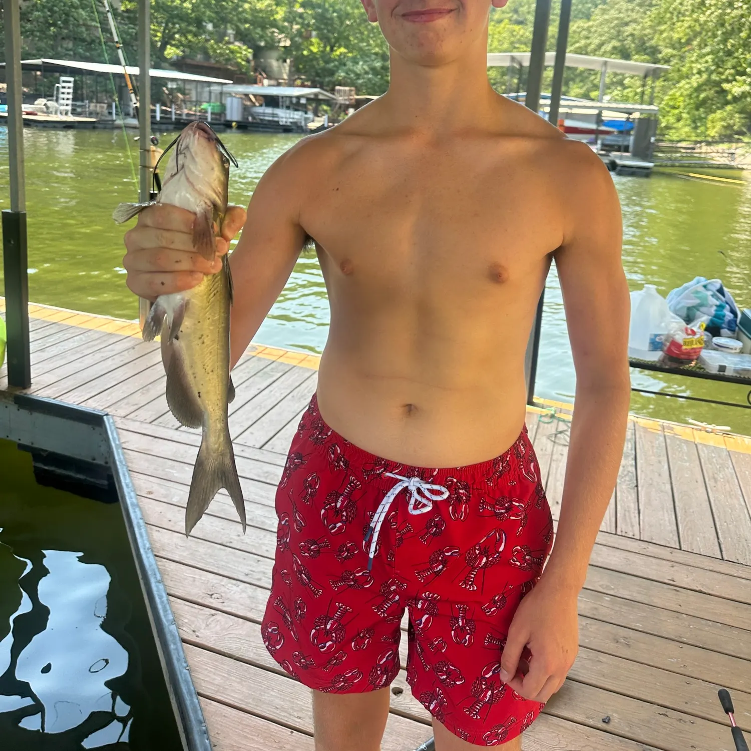 recently logged catches